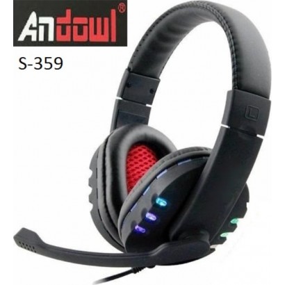 Ενσύρματα ακουστικά κεφαλής gaming S-359 ANDOWL