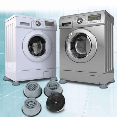 Αντικραδασμικά πέλματα για πλυντήρια ρούχων και στεγνωτήρια 4 τμχ