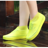 Αδιάβροχα καλύμματα παπουτσιών από σιλικόνη κίτρινα Νο 35-40 0522