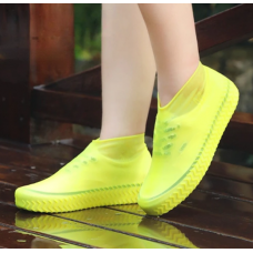 Αδιάβροχα καλύμματα παπουτσιών από σιλικόνη κίτρινα Νο 35-40 0522