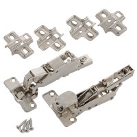 Μεντεσές Κουμπωτός Clip+Ελατήριο 35mm 170° Πλήρες Άνοιγμα