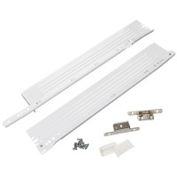 Κιτ Κατασκευής Συρταριού (DIY) Λευκό Ατσάλι 500mm