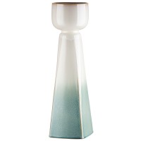 Κασπώ ArteLibre Τιρκουάζ-Μπεζ Κεραμικό 15x15x50.5cm