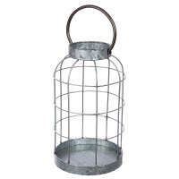 Φανάρι ArteLibre Γκρι Μέταλλο 42cm