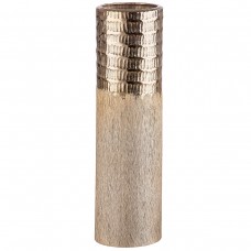 Βάζο ArteLibre Αντικέ Χρυσό Αλουμίνιο 35.5cm
