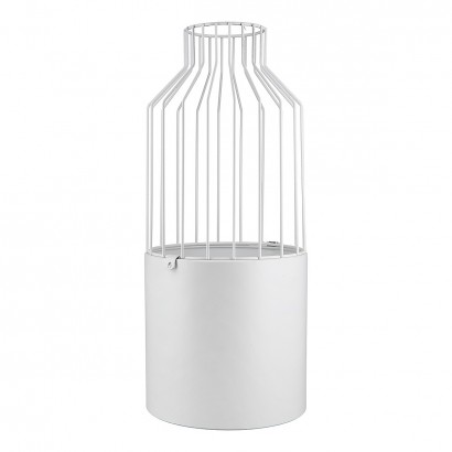 Κασπώ ArteLibre Λευκό Μέταλλο 46cm