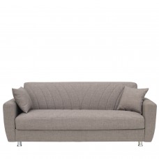 Καναπές Κρεβάτι Τριθέσιος ArteLibre JUAN Καφέ 210x84x86cm Καναπές Κρεβάτι Τριθέσιος ArteLibre JUAN Καφέ 210x84x86cm