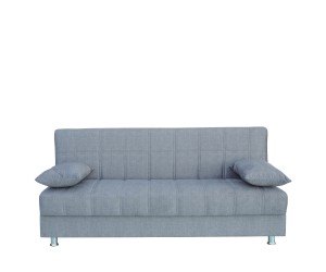 Καναπές Κρεβάτι Τριθέσιος ArteLibre LAURA II Γκρι 190x84x86cm