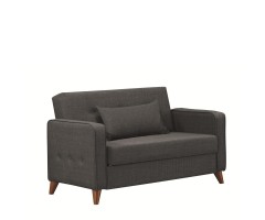Καναπές Κρεβάτι Διθέσιος ArteLibre GABRIEL 2S Γκρι 146x79x81cm