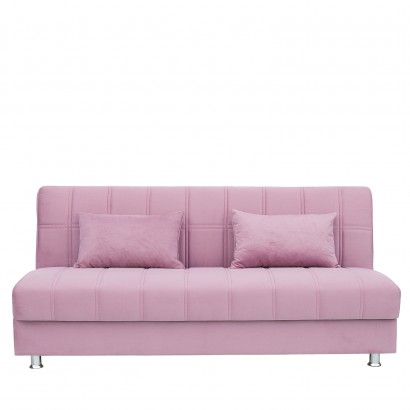 Καναπές Κρεβάτι Τριθέσιος ArteLibre LAURA Σάπιο Μήλο 190x84x86cm