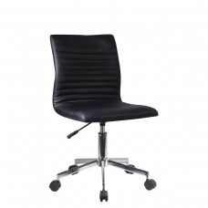 Καρέκλα Γραφείου ArteLibre ΕΡΑΤΩ Μαύρο PVC 45x57x81-91cm Καρέκλα Γραφείου ArteLibre ΕΡΑΤΩ Μαύρο PVC 45x57x81-91cm