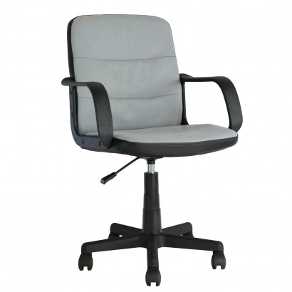 Καρέκλα Γραφείου ArteLibre ISTROS Γκρι Ύφασμα-PVC 56x57x85-97cm