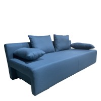 Καναπές Κρεβάτι Τριθέσιος ArteLibre URBAN LOUNGE 3S Μπλε Ύφασμα 194x93x72cm
