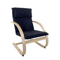 Πολυθρόνα ArteLibre VESNA Μαύρο-Φυσικό Ύφασμα-Ξύλο 67x78x92cm Πολυθρόνα ArteLibre VESNA Μαύρο-Φυσικό Ύφασμα-Ξύλο 67x78x92cm