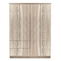 Ντουλάπα ArteLibre HOYA WAX Φυσικό Μοριοσανίδα 119x42x181cm