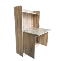 Γραφείο Πτυσσόμενο ArteLibre INDUS Φυσικό MDF-PU 80x30x131.5cm