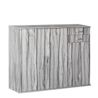 Παπουτσοθήκη ArteLibre MARIE Γκρι Μοριοσανίδα-Μελαμίνη 120x33x100cm