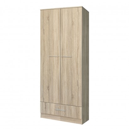 Ντουλάπα ArteLibre VESLEMOY Φυσικό Μοριοσανίδα 80x50x195cm Ντουλάπα ArteLibre VESLEMOY Φυσικό Μοριοσανίδα 80x50x195cm
