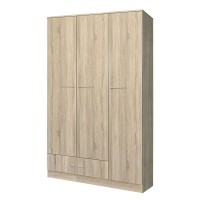 Ντουλάπα ArteLibre CAJSA Φυσικό Μοριοσανίδα 90x50x195cm