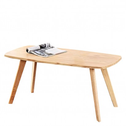 Τραπεζάκι Σαλονιού ArteLibre IORI Φυσικό MDF-Ξύλο 100x48x45cm