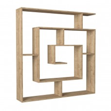 Βιβλιοθήκη ArteLibre Ithaki Φυσικό 125x22x130cm Βιβλιοθήκη ArteLibre Ithaki Φυσικό 125x22x130cm