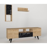 Σύνθετο ArteLibre UTAH Sapphire-Καφέ Μοριοσανίδα 140x29.5x46cm