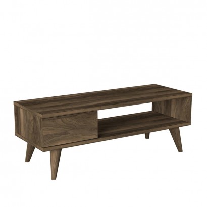 Έπιπλο Τηλεόρασης ArteLibre TELENDOS Καρυδί Μοριοσανίδα-Μελαμίνη 90x30x33cm