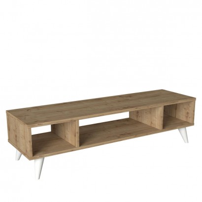 Έπιπλο Τηλεόρασης ArteLibre SAMOS Φυσικό Μοριοσανίδα-Μελαμίνη 120x35x40cm