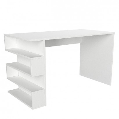 Γραφείο ArteLibre CLEORA Λευκό Μοριοσανίδα-Μελαμίνη 120x60x74cm