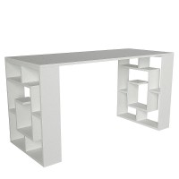 Γραφείο ArteLibre LINE Λευκό Μοριοσανίδα-Μελαμίνη 140x60x74cm