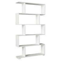 Βιβλιοθήκη ArteLibre MONTONI Λευκό Μοριοσανίδα-Μελαμίνη 90x20x160cm