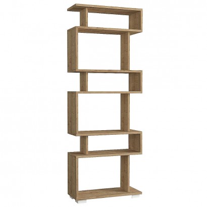 Βιβλιοθήκη ArteLibre OSMOND Φυσικό Μοριοσανίδα-Μελαμίνη 60x20x157cm