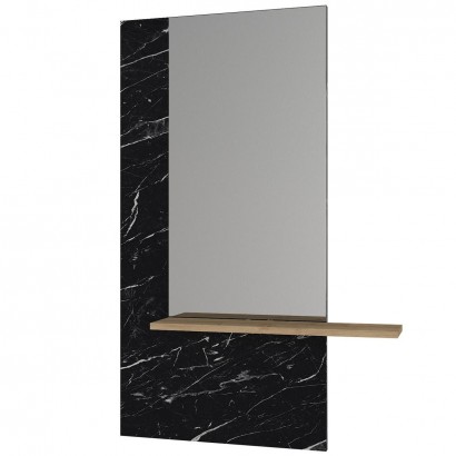 Έπιπλο Εισόδου ArteLibre AOKI Μαύρο-Φυσικό Μοριοσανίδα-Μελαμίνη 60x15x120cm