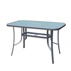 Τραπέζι Μεταλλικό ArteLibre SUN Γκρι 140x80x70cm Τραπέζι Μεταλλικό ArteLibre SUN Γκρι 140x80x70cm