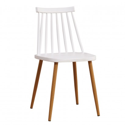 Καρέκλα ArteLibre CYGNET Λευκό PP-Μέταλλο 42x46x80cm