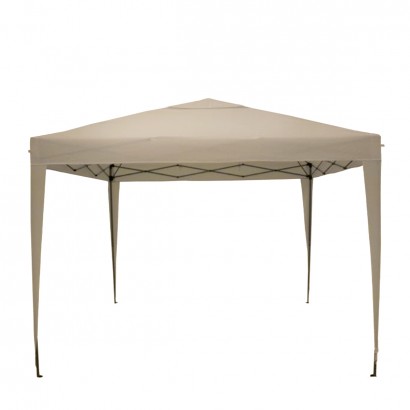 Κιόσκι ArteLibre OAHU Μπεζ Polyester-Μέταλλο 3x3m