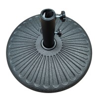 Βάση Ομπρέλας ArteLibre HAINAN 2.1kg Μαύρο Πλαστικό 51x12x51cm