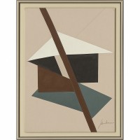 Πίνακας Σε Κορνίζα ArteLibre "Abstract" Καμβάς 60x80cm
