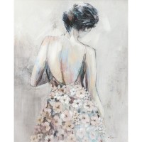 Πίνακας ArteLibre "Γυναικεία Φιγούρα" Καμβάς 80x100cm