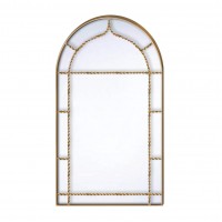 Καθρέπτης Τοίχου ArteLibre Χρυσό Μέταλλο 50x86x1.5cm
