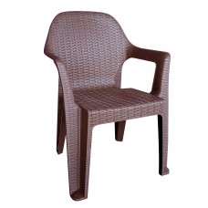 Καρέκλα Κήπου ArteLibre POLO Καφέ Πλαστικό 60x47x85cm Καρέκλα Κήπου ArteLibre POLO Καφέ Πλαστικό 60x47x85cm