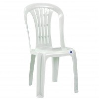 Καρέκλα Κήπου ArteLibre EGE Λευκό Πλαστικό 51x45x88cm
