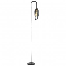 Φωτιστικό Δαπέδου ArteLibre KOZ Μαύρο Μέταλλο 30x170cm Φωτιστικό Δαπέδου ArteLibre KOZ Μαύρο Μέταλλο 30x170cm