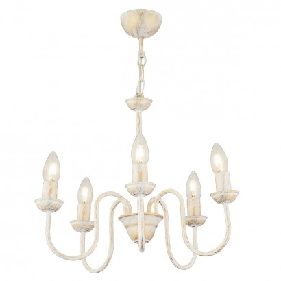 Φωτιστικό Κρεμαστό ArteLibre BARC Πολύφωτο Λευκό Μέταλλο 45x66cm