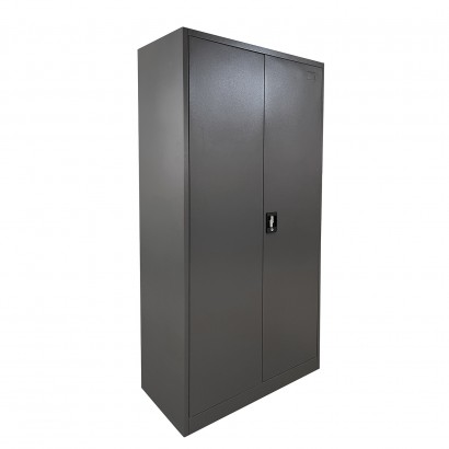 Φοριαμός ArteLibre DURIN Σκούρο Γκρι Μέταλλο 90x45x180cm
