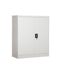 Φοριαμός ArteLibre GONDOLIN Γκρι Ανοιχτό Μέταλλο 90x40x91cm