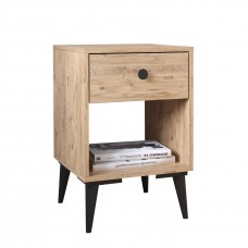 Κομοδίνο ArteLibre AMARI Δρυς Μοριοσανίδα 43x43x67.5cm Κομοδίνο ArteLibre AMARI Δρυς Μοριοσανίδα 43x43x67.5cm