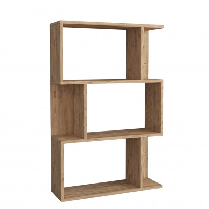 Βιβλιοθήκη ArteLibre IMAMU Δρυς Μοριοσανίδα 72x22x108.8cm