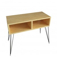 Έπιπλο Τηλεόρασης ArteLibre AMARA Δρυς Μοριοσανίδα-Μέταλλο 72x30x58.6cm