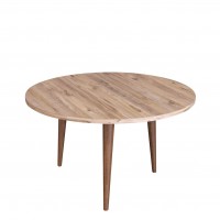 Τραπεζάκι Σαλονιού ArteLibre ASHBY Δρυς Μοριοσανίδα-Ξύλο 40x73x73cm